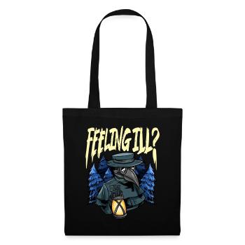 Plague Doctor Outfit Plague Doctor Mask Medicines - Tote Bag - black - Front