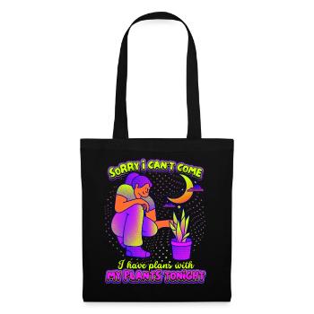 Plant-Mom, funny saying Plant Mama - Tote Bag - black - Front