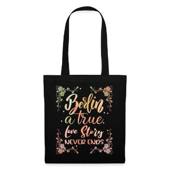 Berlin, Germany Capital, Berlin Saying - Tote Bag - black - Front