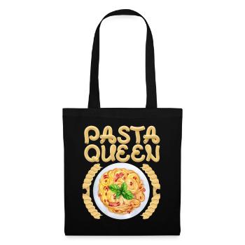 Noodles, spaghetti noodles, homemade pasta saying - Tote Bag - black - Front
