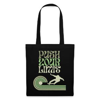Skater Skating Skateboard Slogan - Tote Bag - black - Front