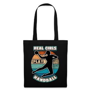 Handball Handball Player Sports Saying Rainbow - Tote Bag - black - Front