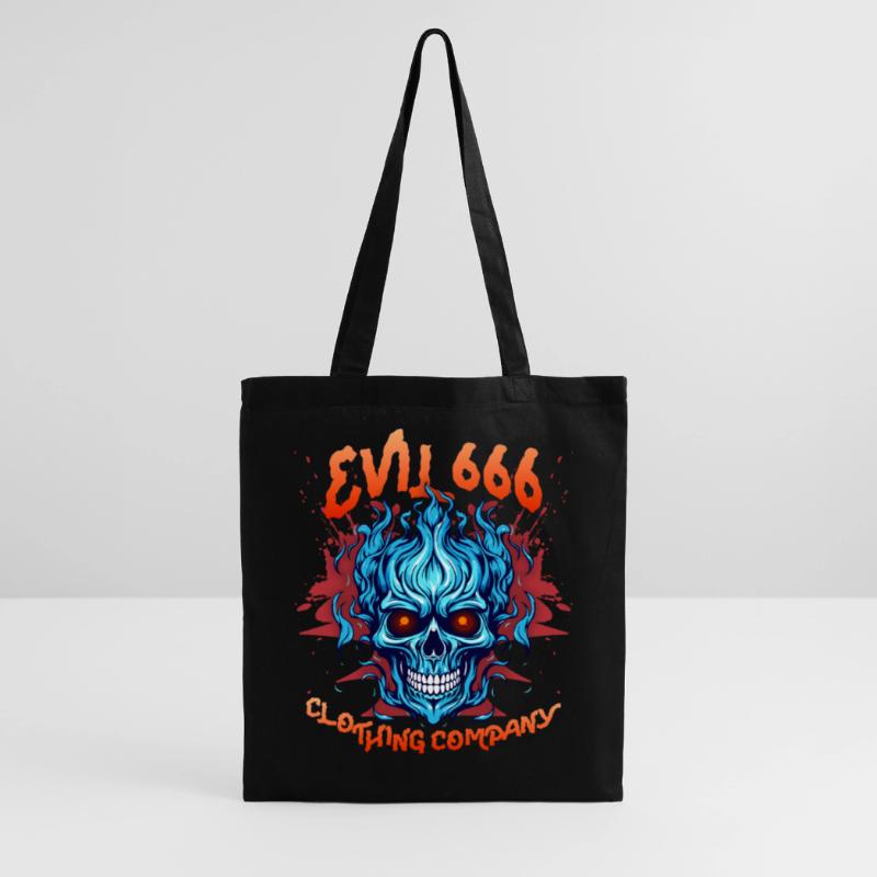 Devil Devil, Evil 666, Comic Devil Satan Saying Tote Bag