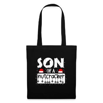 Funny Christmas Nutcracker Advent Sayings - Tote Bag - black - Front
