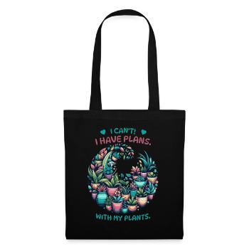 Gardeners, plant lovers and balcony plant fans - Tote Bag - black - Front