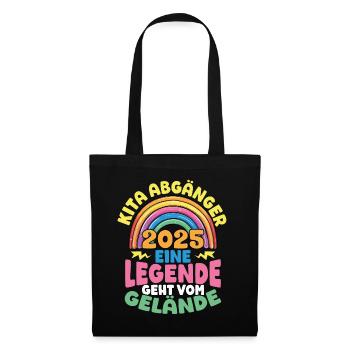 Daycare graduate: 2025 a legend leaves the - Tote Bag - black - Front