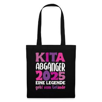 Daycare graduate: 2025 a legend leaves the site - Tote Bag - black - Front