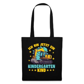 I'm a Kindergarten Kid Kindergarten Excavator - Tote Bag - black - Front