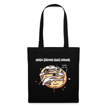 When Christmas Baking Goes Wrong - Tote Bag - black - Front