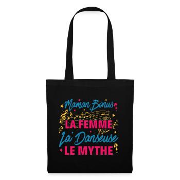 maman bonus la femme danseuse le mythe la légende - Sac en tissu - noir - Devant
