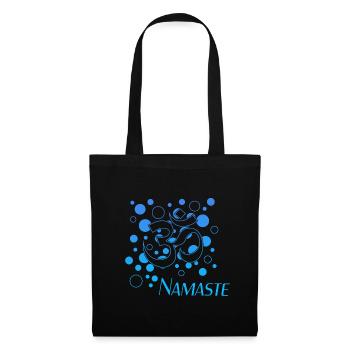 Namaste Yoga - Stoffbeutel - Schwarz - Vorne