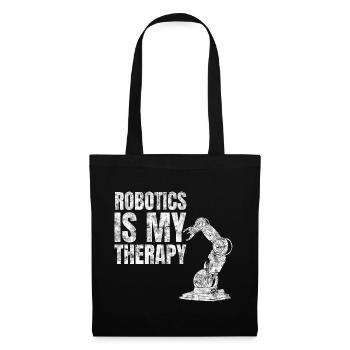 La robotique est mon technicien de robot thérapeutique - Sac en tissu - noir - Devant