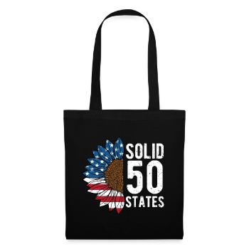 Solid 50 States American Proud USA Confident - Tote Bag - black - Front