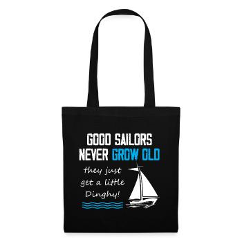 Good Sailors never grown old - Stoffbeutel - Schwarz - Vorne