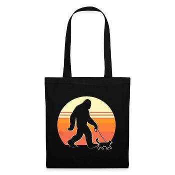 Bigfoot Cat - Tote Bag - black - Front