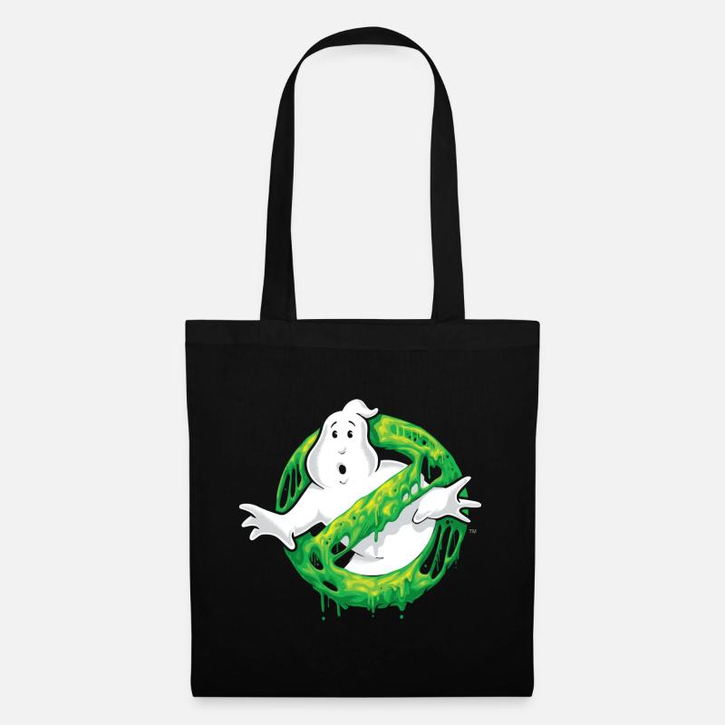 Ghostbusters Schleim Logo - Stoffbeutel - Schwarz