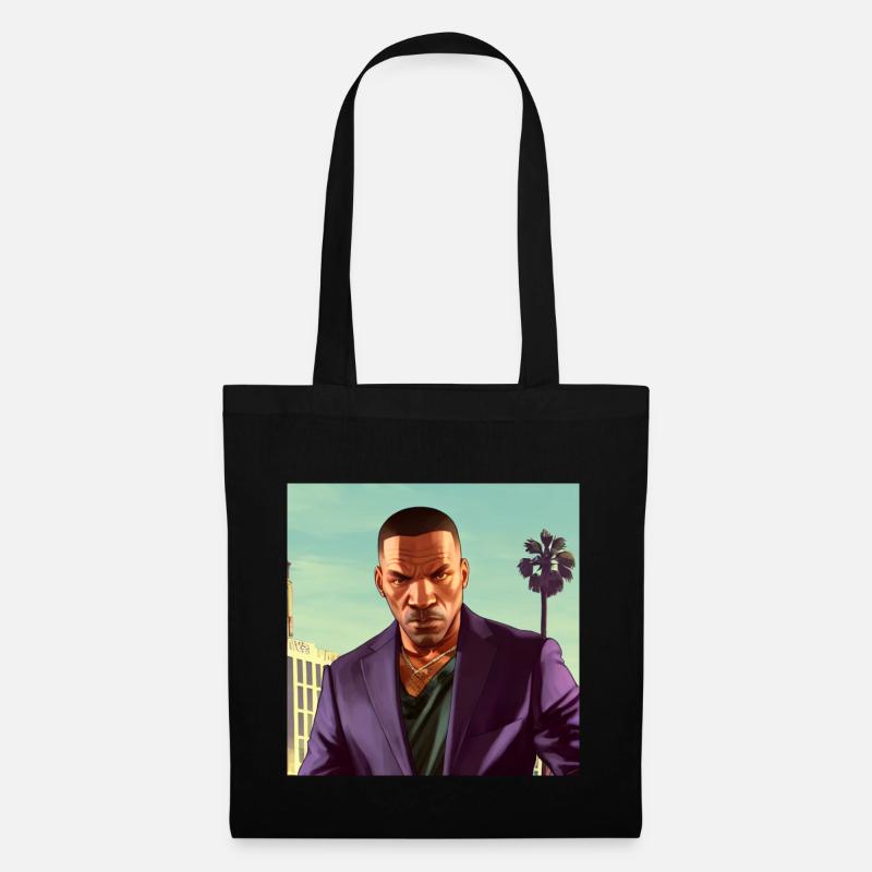 GTA5 Look - Will Smith - Stoffbeutel - Schwarz