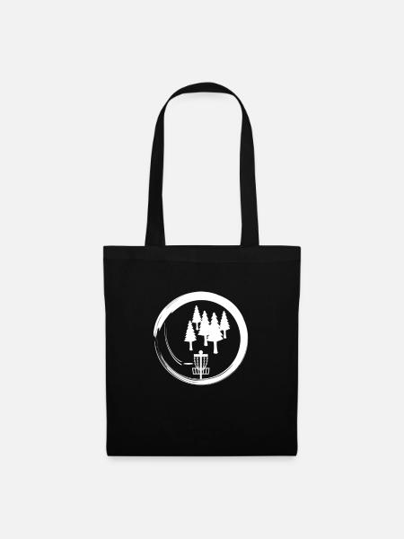 Frisbee Golf Discgolf Frisbee Panier Putter Cadeau - Sac en tissu - noir