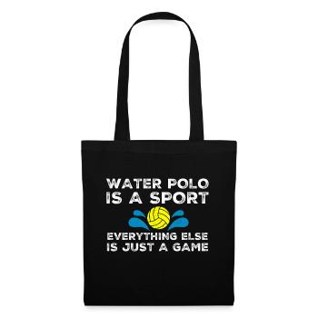 Water Polo Water Polo Water Polo Sport Cadeau - Sac en tissu - noir - Devant