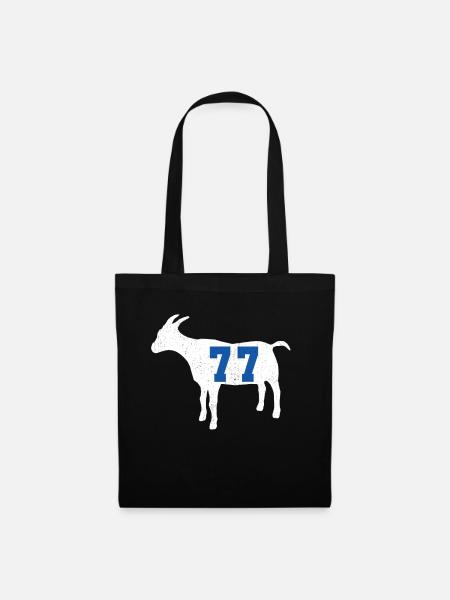 Basketball Streetball Bball Doncic Goat Geschenk - Stoffbeutel - Schwarz