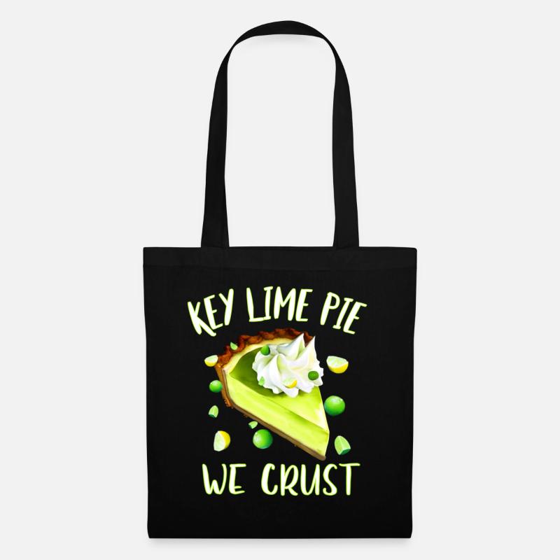 Key Lime Pie we crust - Stoffbeutel - Schwarz