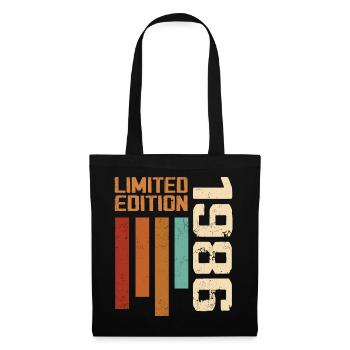 Vintage 1986 Birthday Gift 1986 Retro 1986 - Tote Bag - black - Front