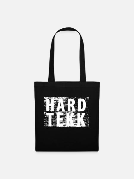 HARDTEKK - white - Tote Bag - black