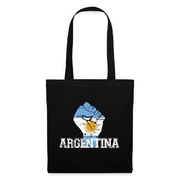 Argentina Fist - Stoffbeutel - Schwarz - Vorne