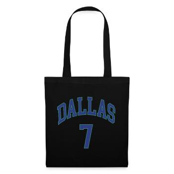 Dallas 7 - Sac en tissu - noir - Devant