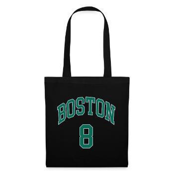 Boston 8 - Sac en tissu - noir - Devant