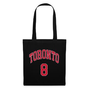 Toronto 8 - Sac en tissu - noir - Devant