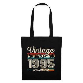 30th Birthday Original Vintage 1995 Vintage 95 - Tote Bag - black - Front
