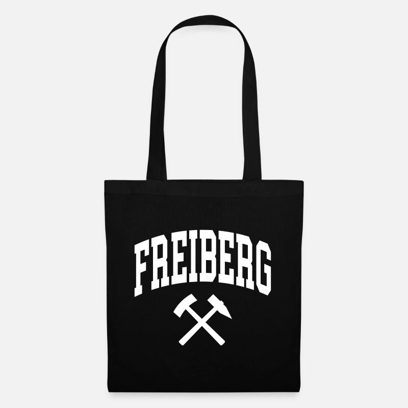 Freiberg - Stoffbeutel - Schwarz