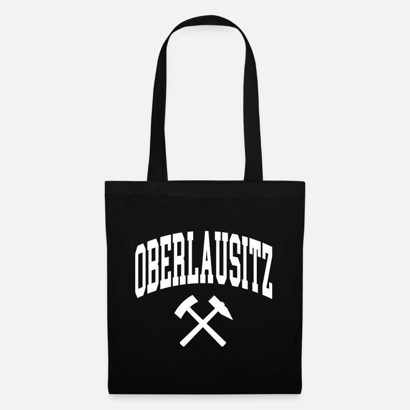 Oberlausitz - Stoffbeutel - Schwarz