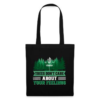 Disc Golf Player Frisbee Player - Sac en tissu - noir - Devant