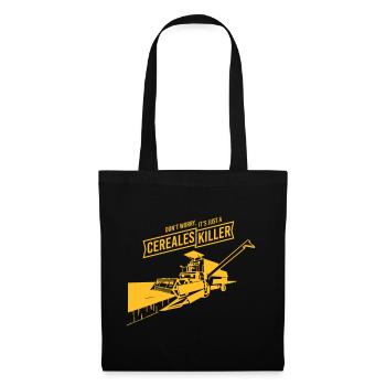 Cereales killer - Sac en tissu - noir - Devant