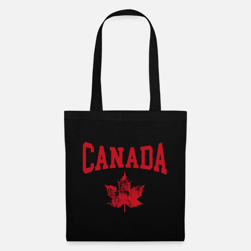 Canada - Sac en tissu - noir