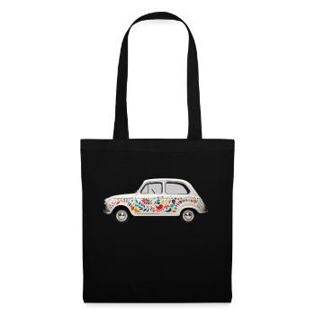 Oldtimer - Stoffbeutel - Schwarz - Vorne