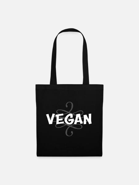 VEGAN vegan VEGAN - Stoffbeutel - Schwarz