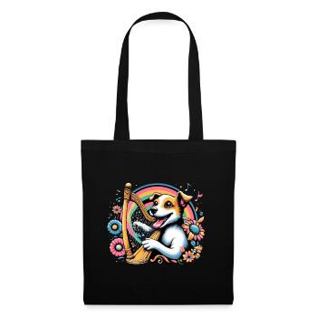 Harp sounds in the heartbeat - Tote Bag - black - Front