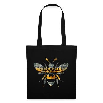Reine des abeilles Honey Beekeeper Save the Bees - Sac en tissu - noir - Devant