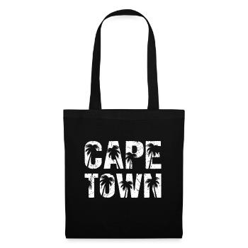 Cape Town Palm Trees Cape Town - Tote Bag - black - Front