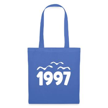 1997 Jahr Geburtstag Jahrgang 1997 - Stoffbeutel - Hellblau - Vorne