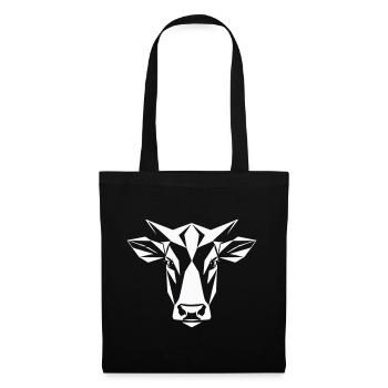 Bulle Polygon -Farm Farmer - Tote Bag - black - Front