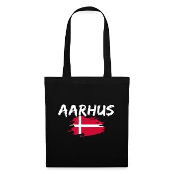 Aarhus, Denmark - Tote Bag - black - Front