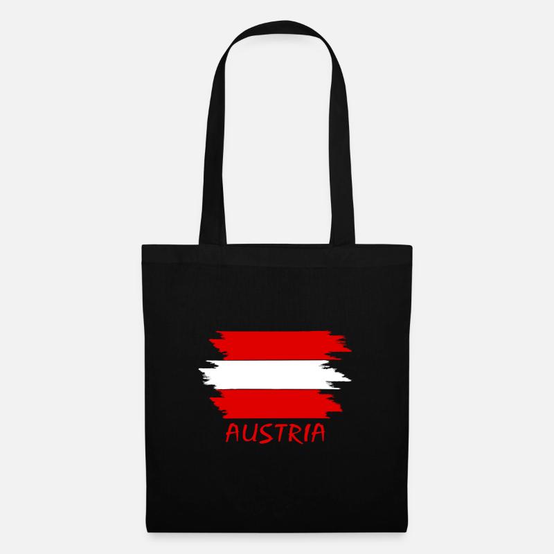 Austria Austria Tyrol - Tote Bag - black