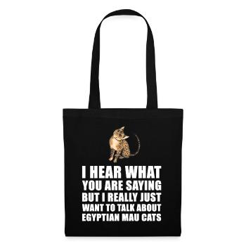 Egyptian Mau Cat Cute Gift - Tote Bag - black - Front
