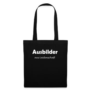 Ausbilder Geschenk - Stoffbeutel - Schwarz - Vorne