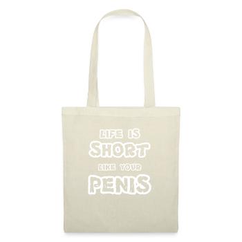 Penis funny saying - Tote Bag - nature - Front