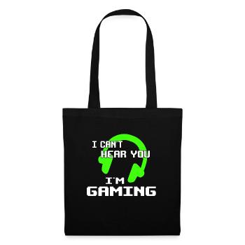 Gamer Gaming - Tote Bag - black - Front